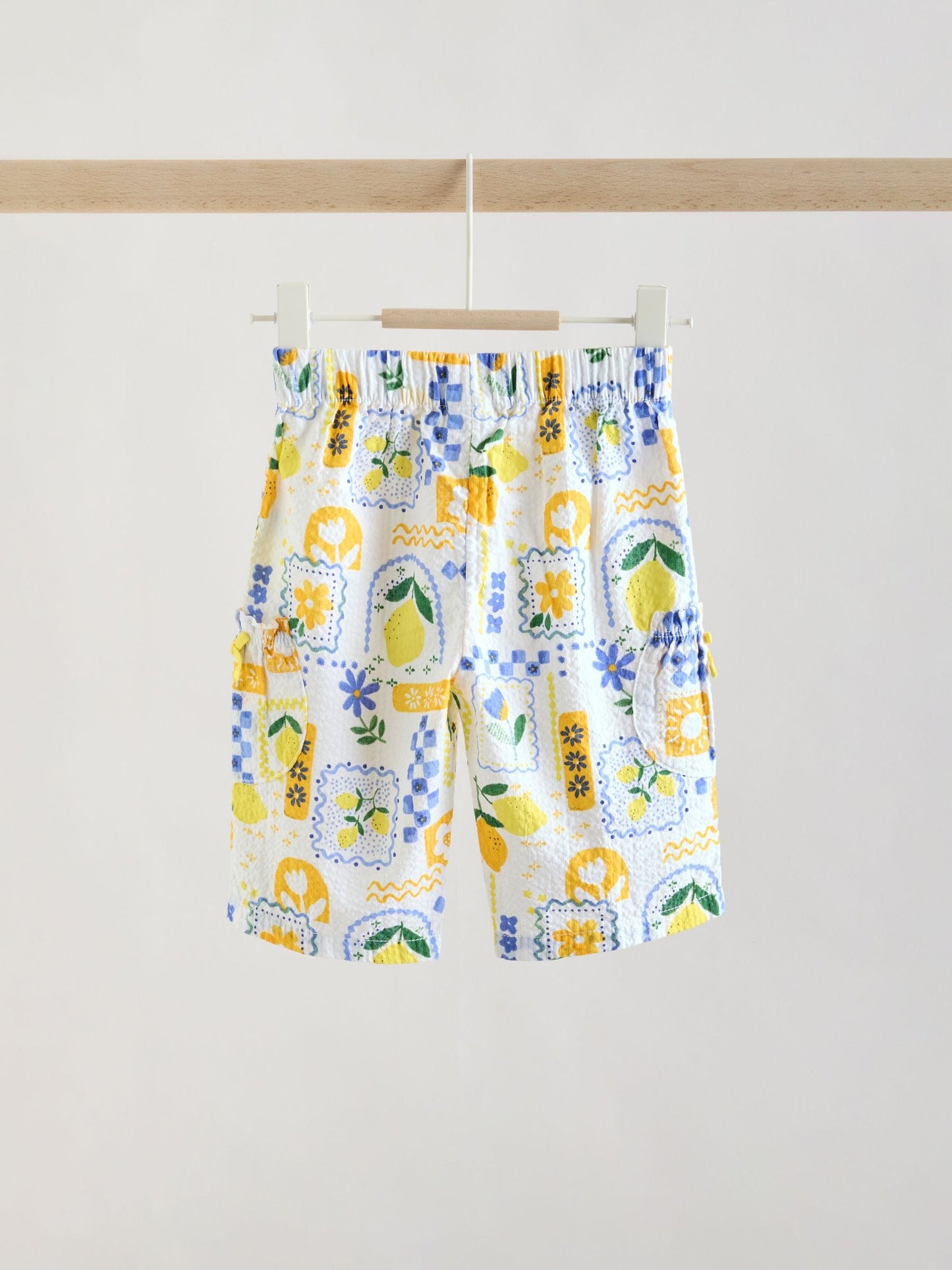 Yellow Lemon Baby Woven Top and Trousers Set 2 Piece (0mths-2yrs) image 6