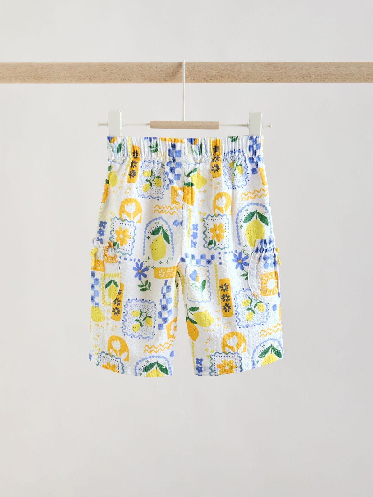 Yellow Lemon Baby Woven Top and Trousers Set 2 Piece (0mths-2yrs) image 6