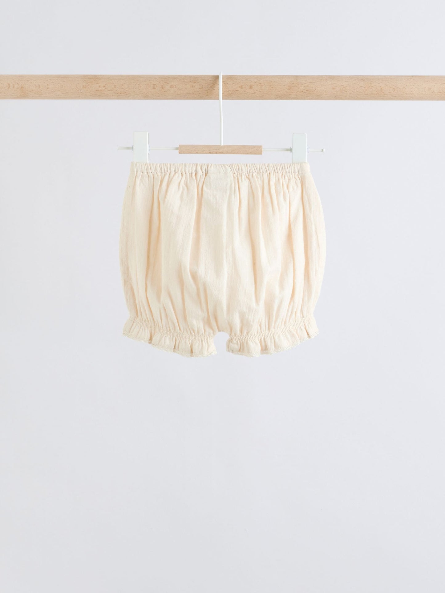 White Woven Baby Top and Shorts 2 Piece Set (0mths-2yrs) image 6