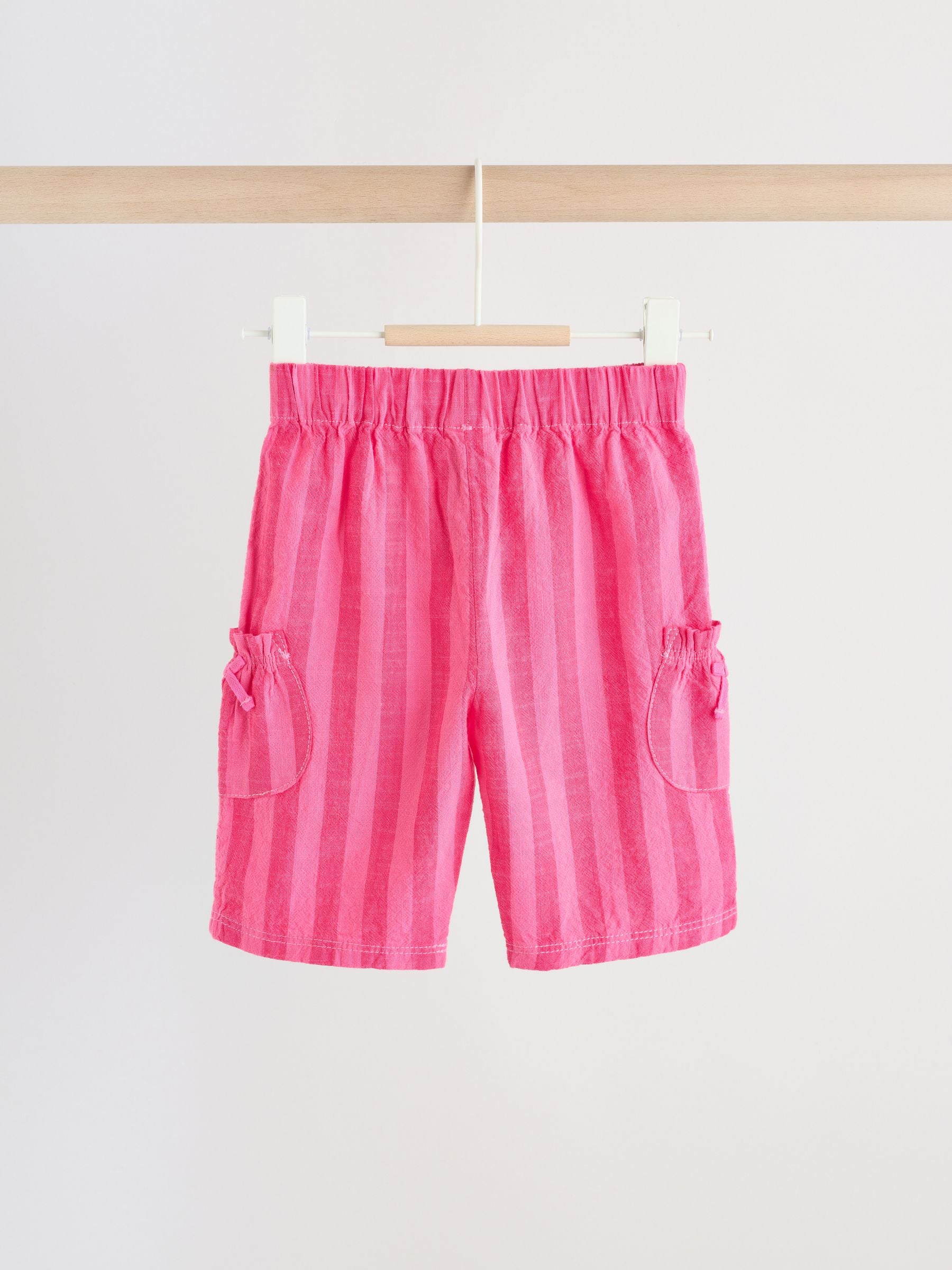 Red Stripe Baby Woven Top and Trousers Set 2 Piece (0mths-2yrs) image 6