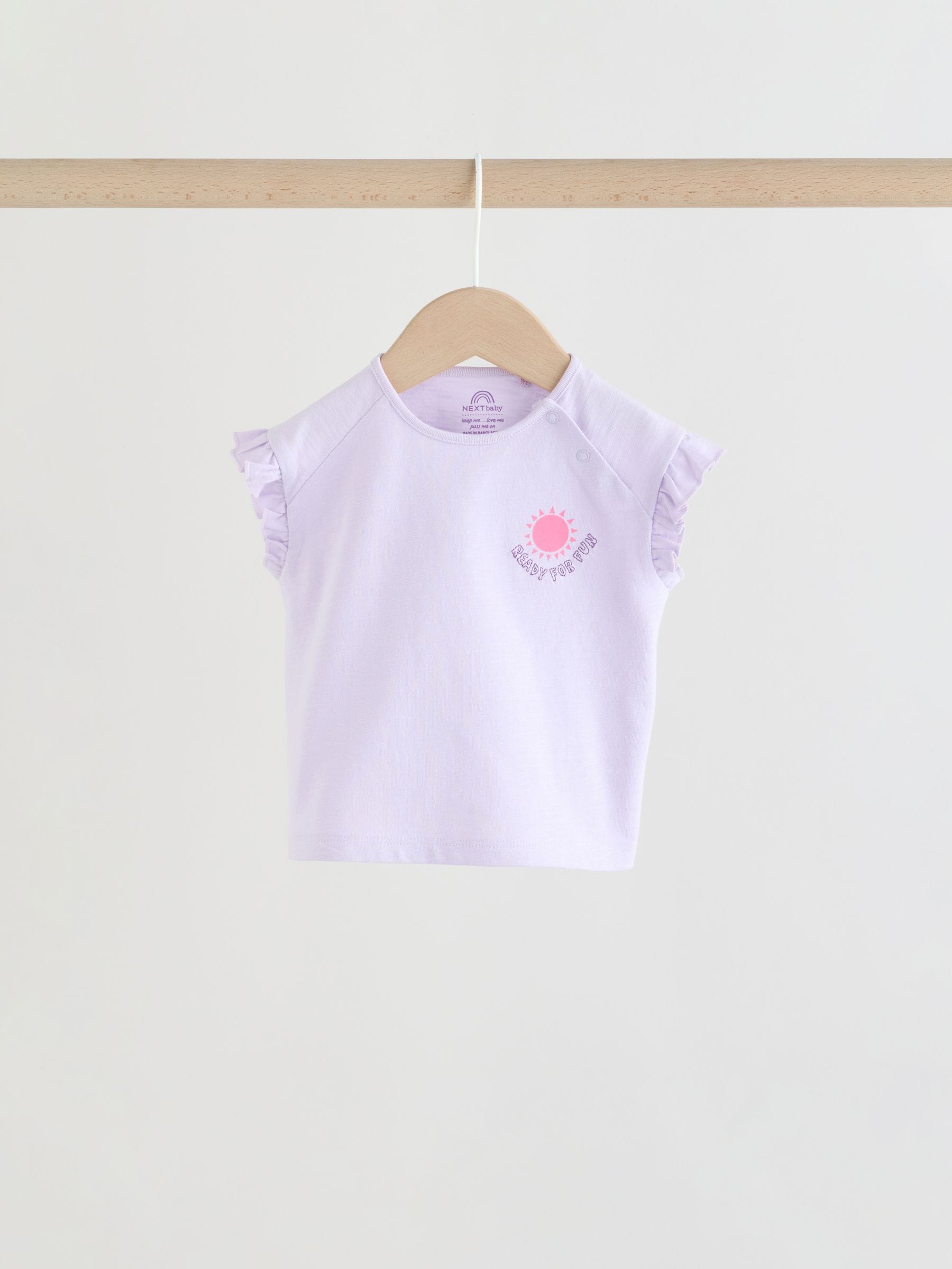 Bright Summer Short Sleeve Top and Shorts Baby Set 6 Piece (0mths-2yrs) image 3
