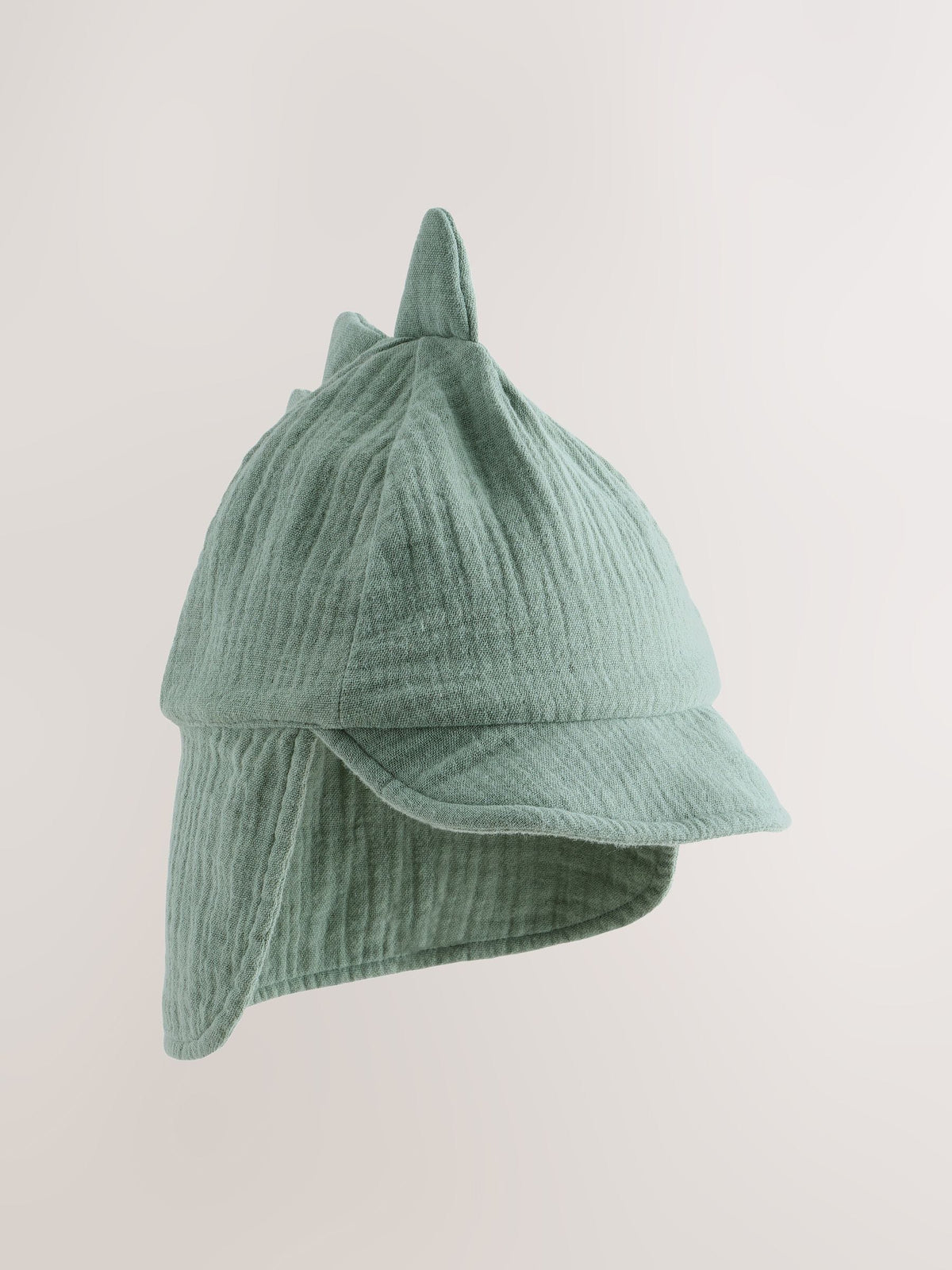 Green/Neutral Dino Legionnaire Baby Hat 2 Pack (0mths-2yrs) image 4