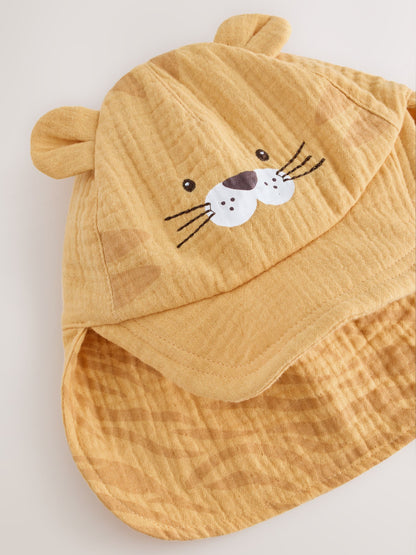 Lion Character Legionnaire Baby Summer Hat image 2