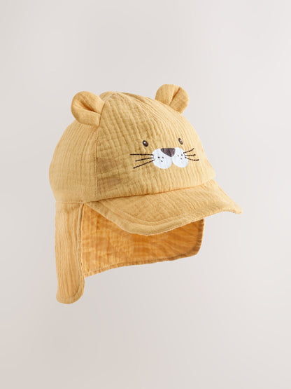 Lion Character Legionnaire Baby Summer Hat image 1