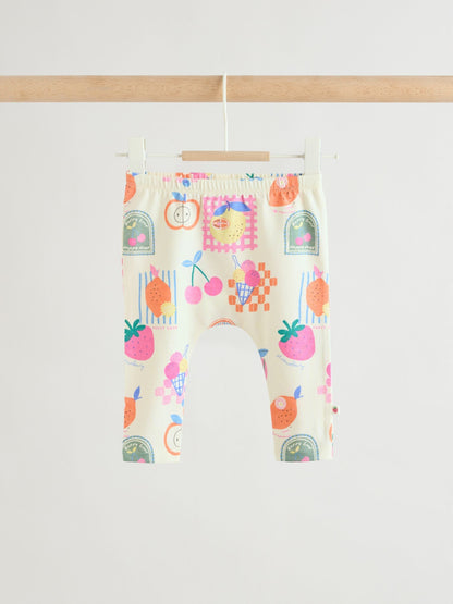 White Berry Short Sleeve Baby Top and Leggings 2 Piece Set (0mths-2yrs) image 3