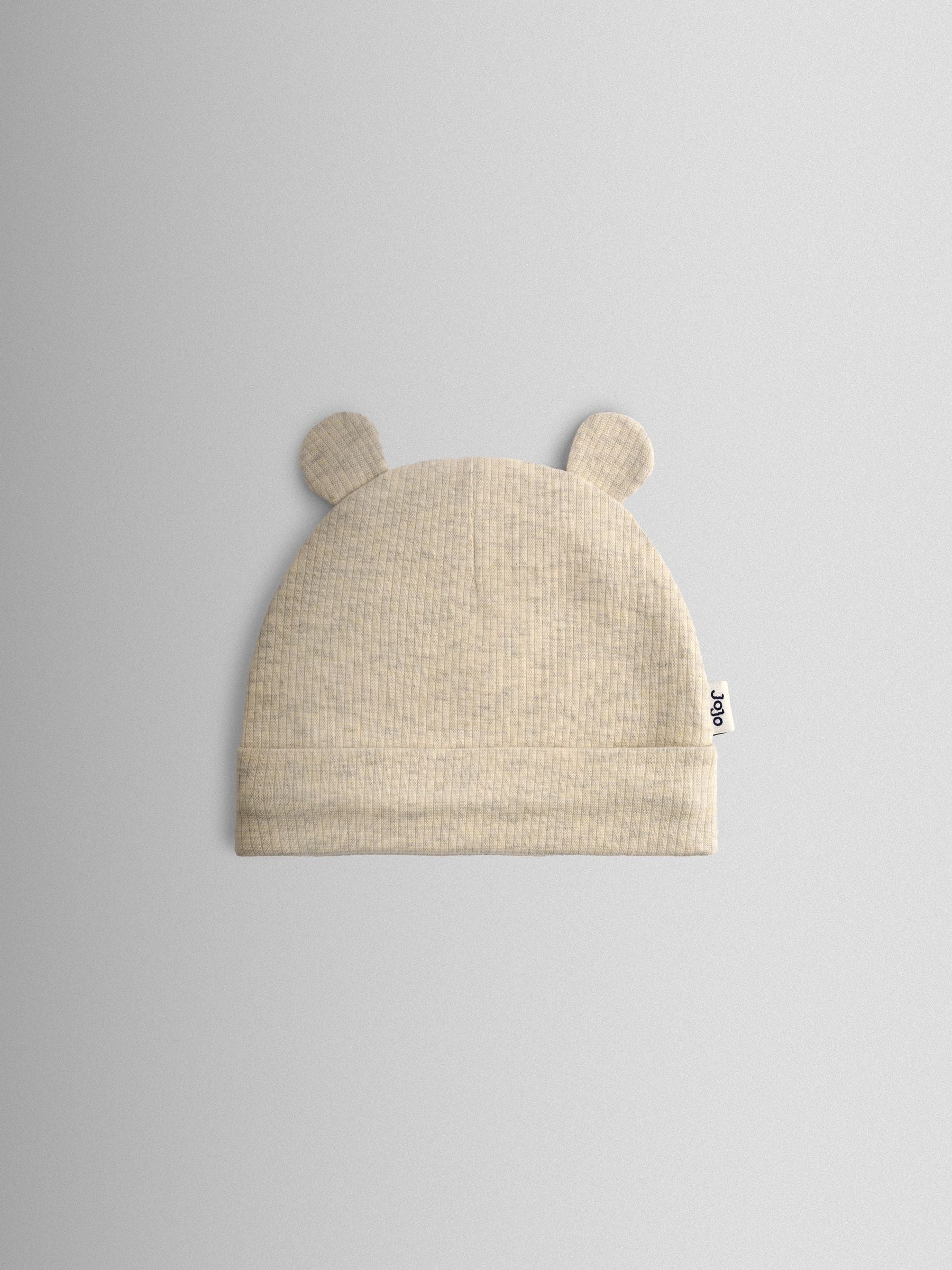 JoJo Maman Bébé Green 3-Pack Bear Hat image 2