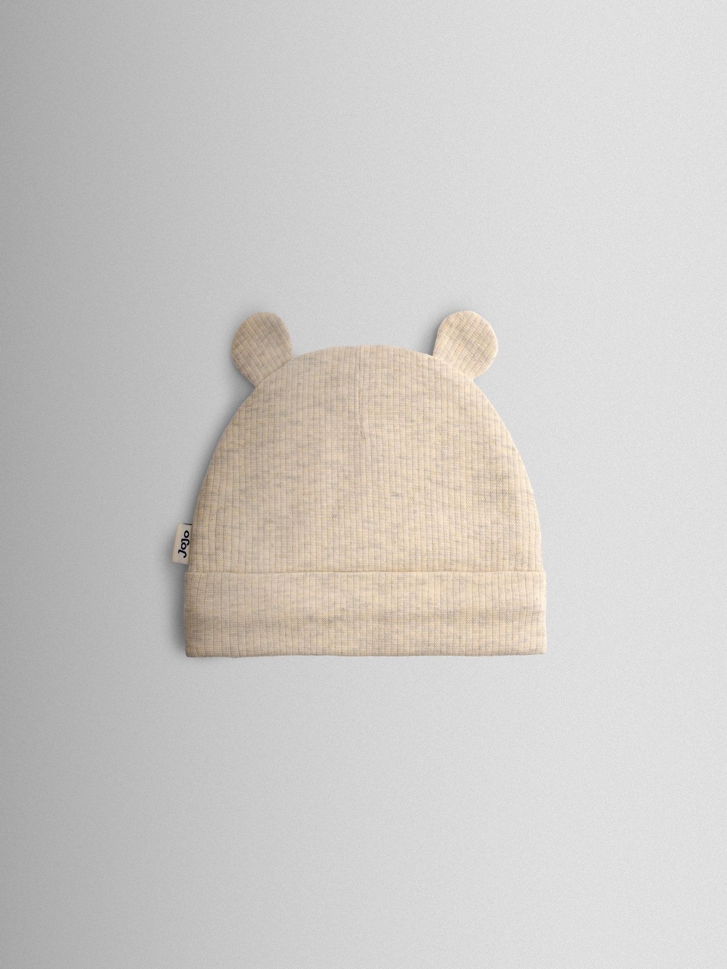 JoJo Maman Bébé Green 3-Pack Bear Hat image 3