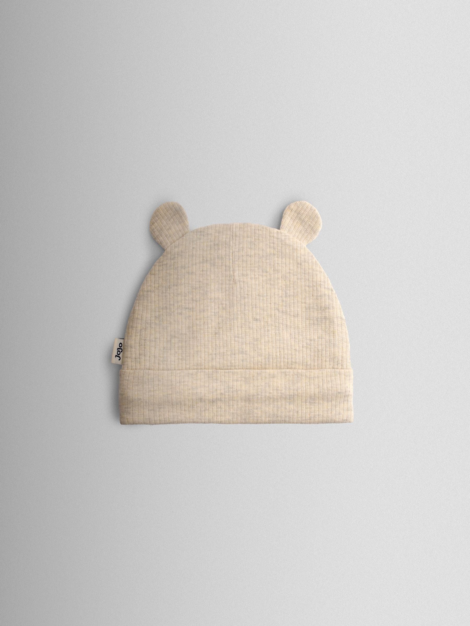 JoJo Maman Bébé Green 3-Pack Bear Hat image 3