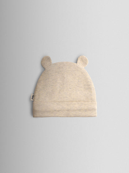 JoJo Maman Bébé Green 3-Pack Bear Hat image 3