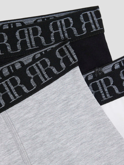 Dsiney Kidz - River Island Grey Mono Boxers 5 Pack image 3