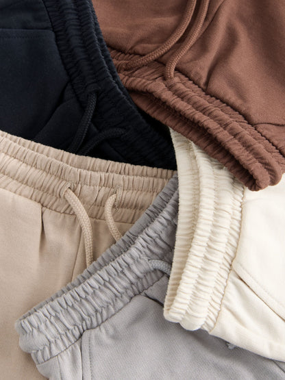 Dsiney Kidz - Chocolate Brown/Black/Stone/Grey Jersey Shorts 5 Pack (3mths-7yrs) image 10