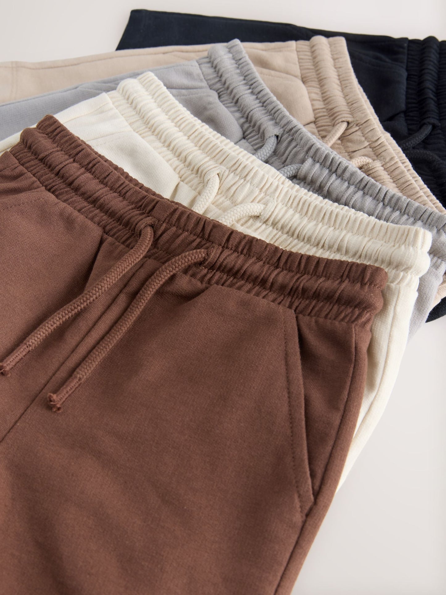 Dsiney Kidz - Chocolate Brown/Black/Stone/Grey Jersey Shorts 5 Pack (3mths-7yrs) image 9