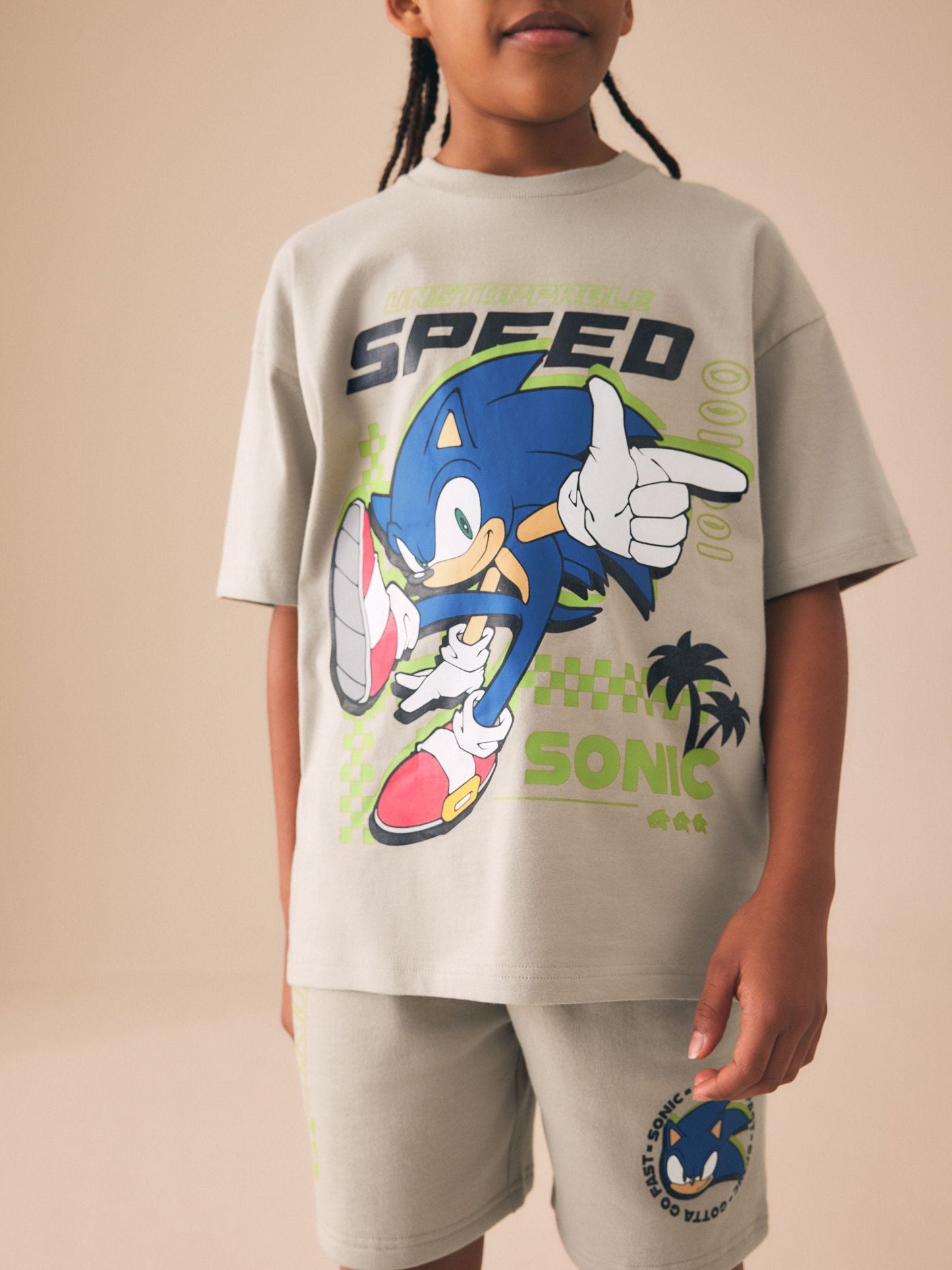 Dsiney Kidz - Stone Sonic T-Shirt and Shorts Set (3-16yrs) image 1