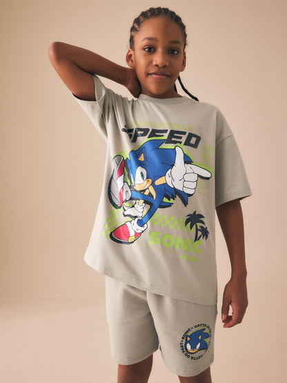 Dsiney Kidz - Stone Sonic T-Shirt and Shorts Set (3-16yrs) image 2