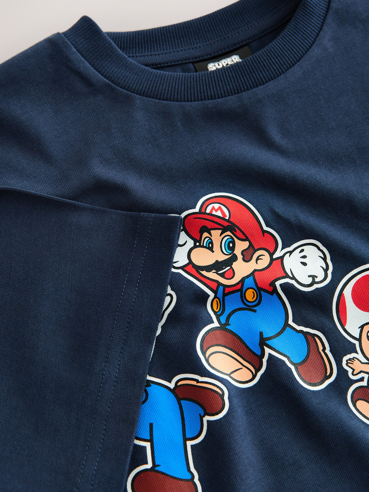 Navy Mario Gaming T-Shirt (3-16yrs) - image 4
