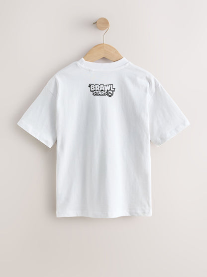 Dsiney Kidz - White Brawl Stars T-Shirt (8-16yrs) image 2