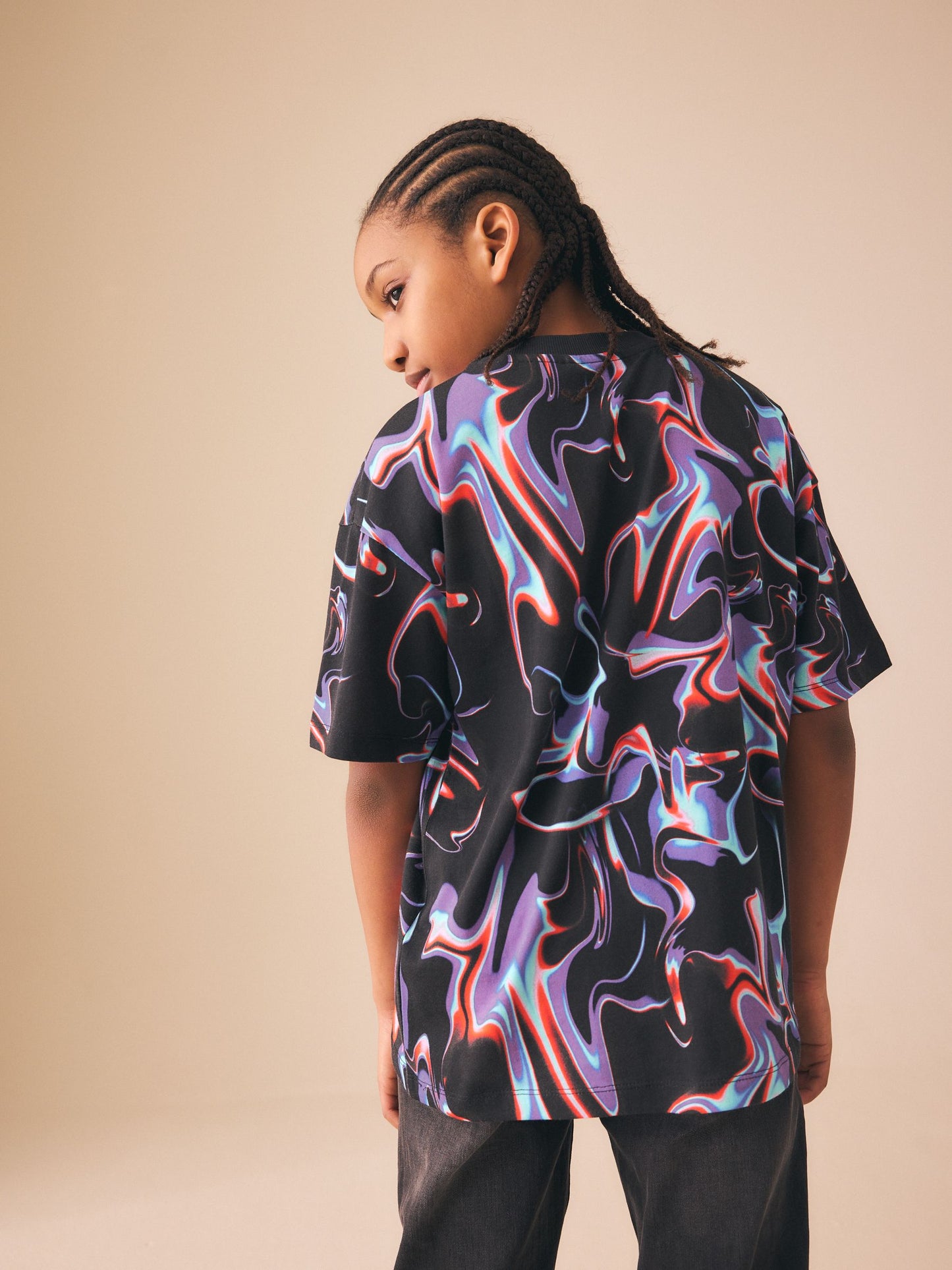 Dsiney Kidz - Black/Multi Cotton Playstation Short Sleeve T-Shirt (3-16yrs) image 3