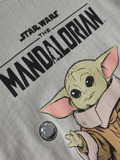 Dsiney Kidz - Charcoal Grey Mandalorian Short Sleeve T-Shirt (3-16yrs) image 4