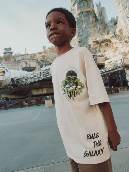 Dsiney Kidz - Stone Graffiti Star Wars T-Shirt (3-16yrs) image 3