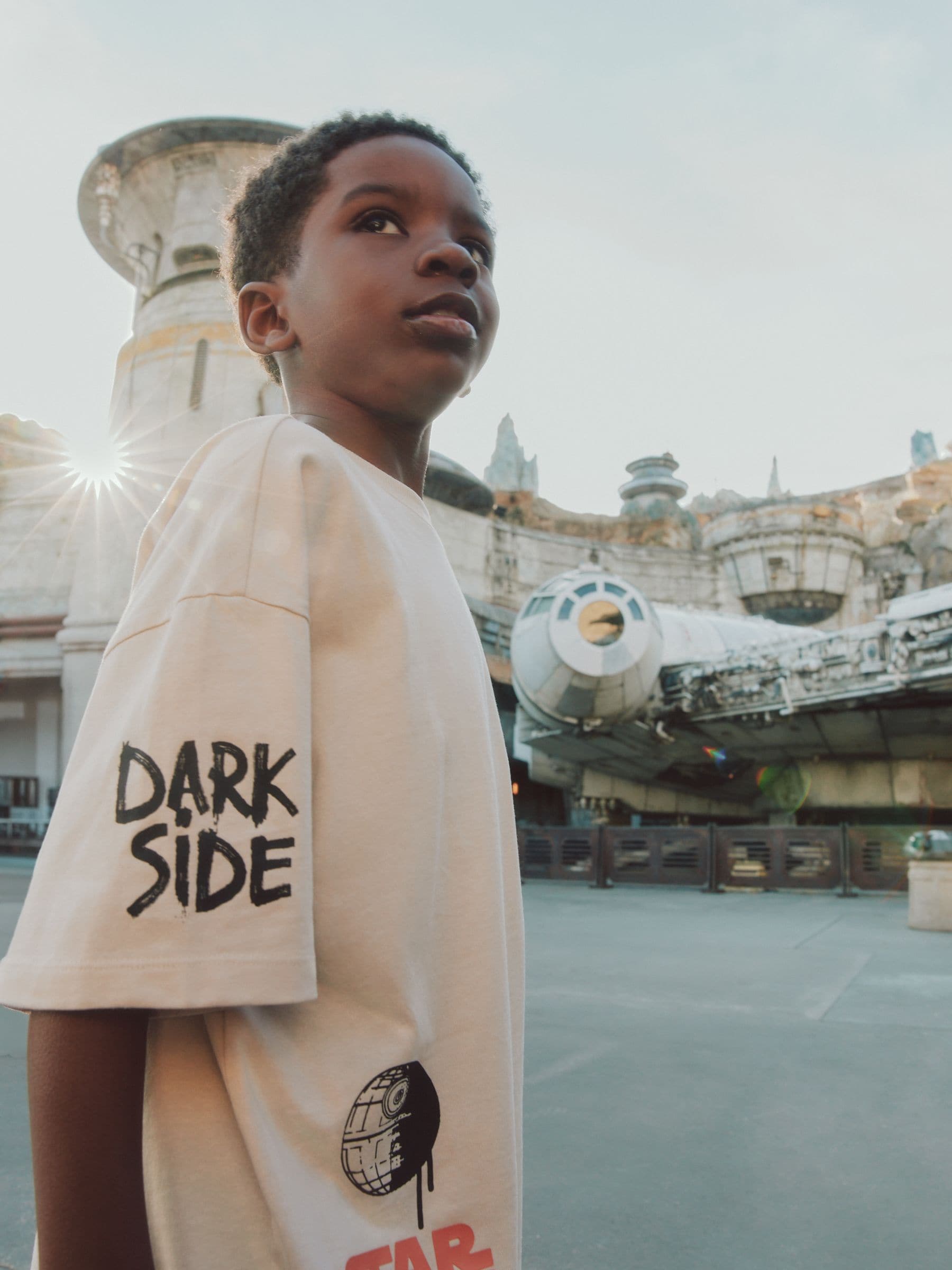 Dsiney Kidz - Stone Graffiti Star Wars T-Shirt (3-16yrs) image 5