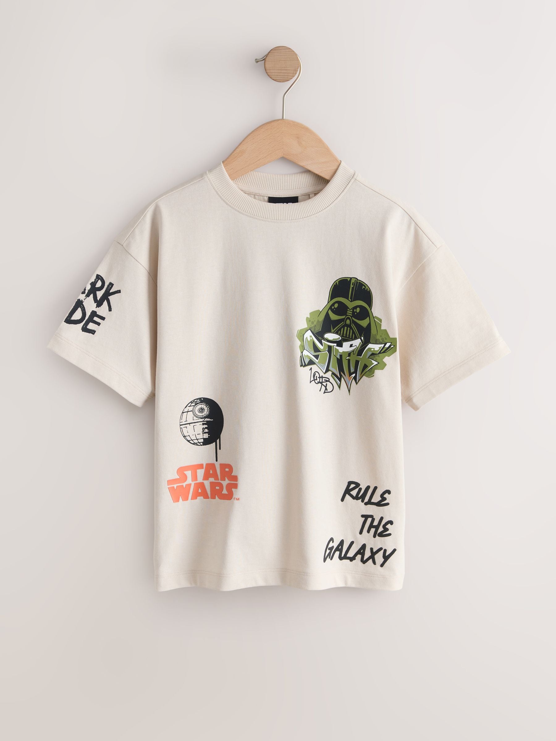 Dsiney Kidz - Stone Graffiti Star Wars T-Shirt (3-16yrs) image 6