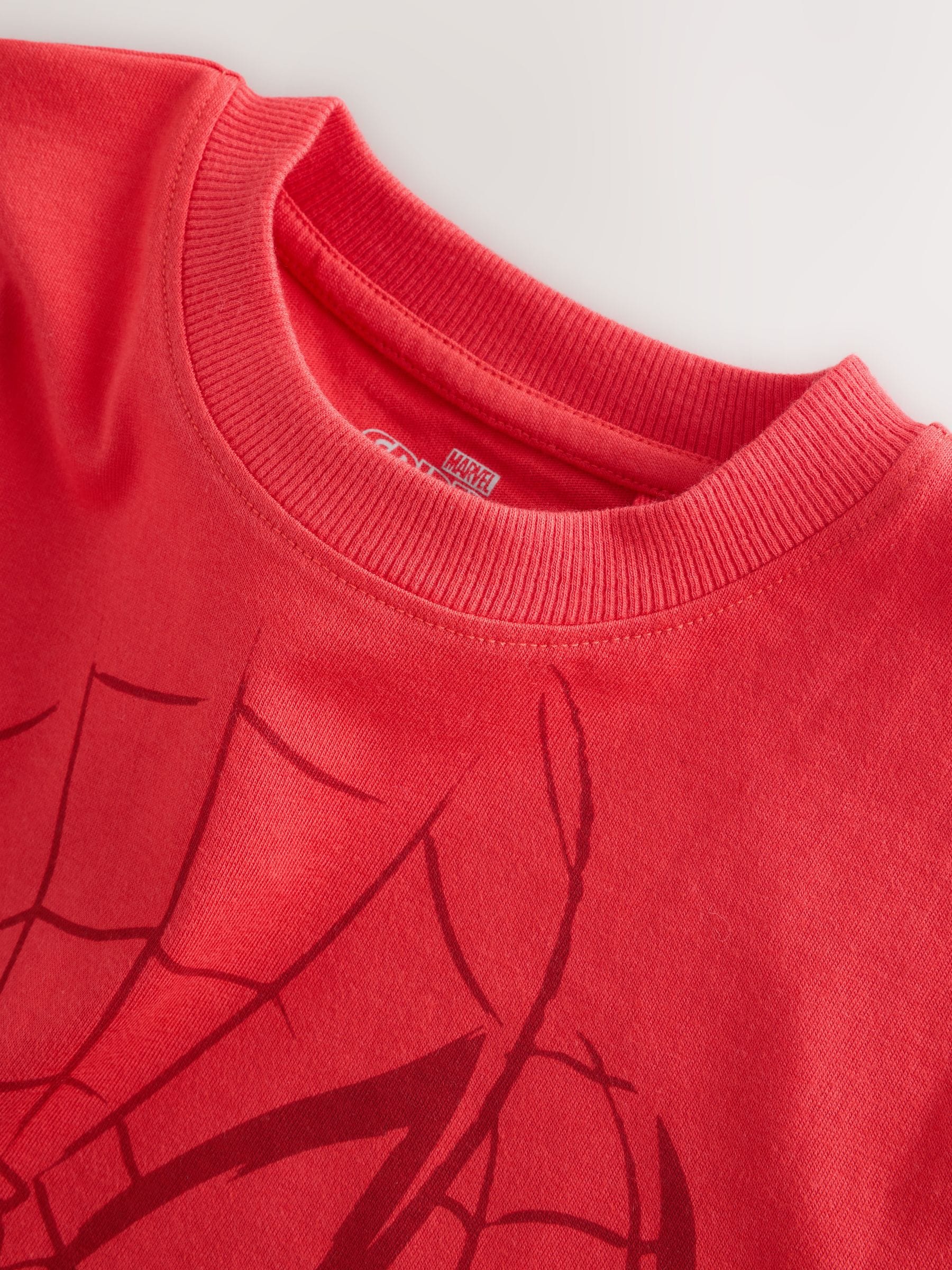 Dsiney Kidz - Red Tonal Spiderman Short Sleeve T-Shirt (3-16yrs) image 3