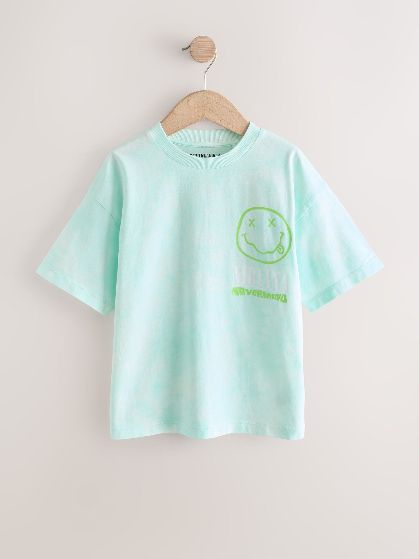 Dsiney Kidz - Blue Tie Dye Nirvana Band T-Shirt (3-16yrs) image 1