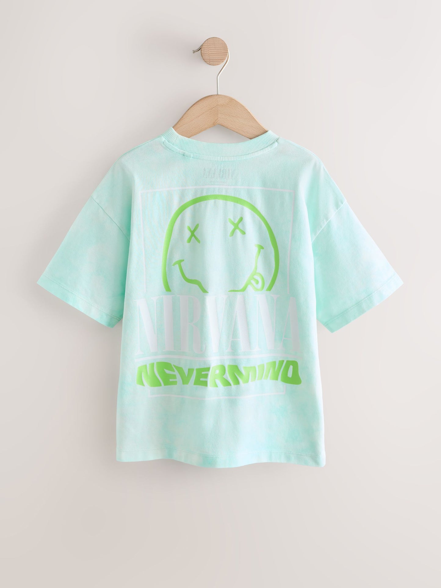 Dsiney Kidz - Blue Tie Dye Nirvana Band T-Shirt (3-16yrs) image 2
