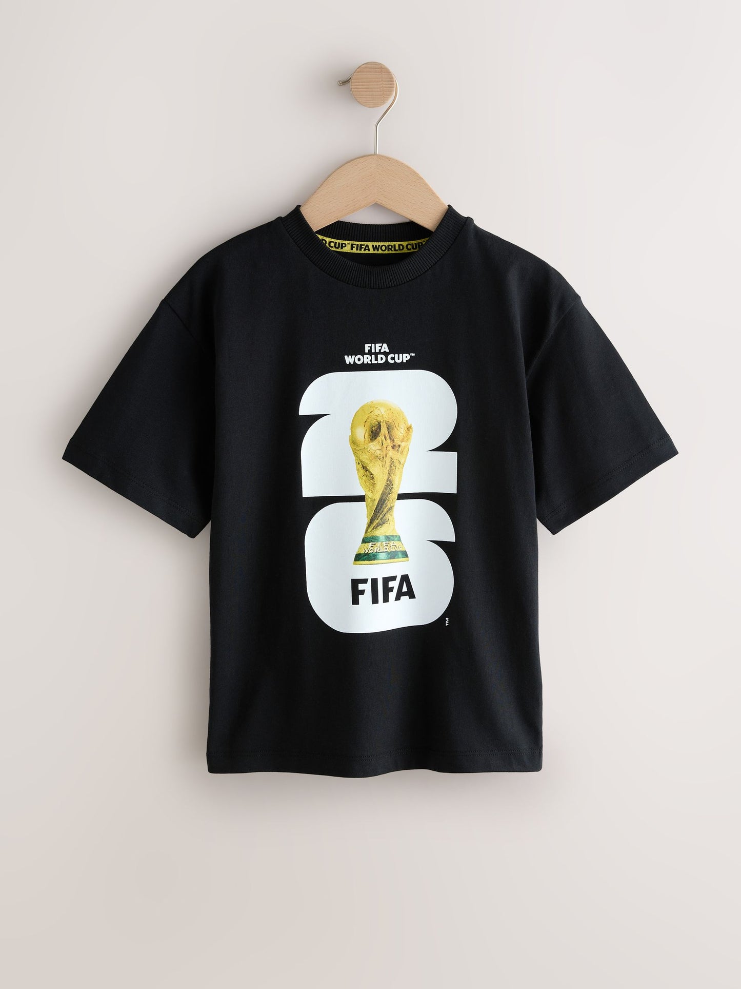 Dsiney Kidz - Black FIFA World Cup Short Sleeve T-Shirt (3-16yrs) image 1