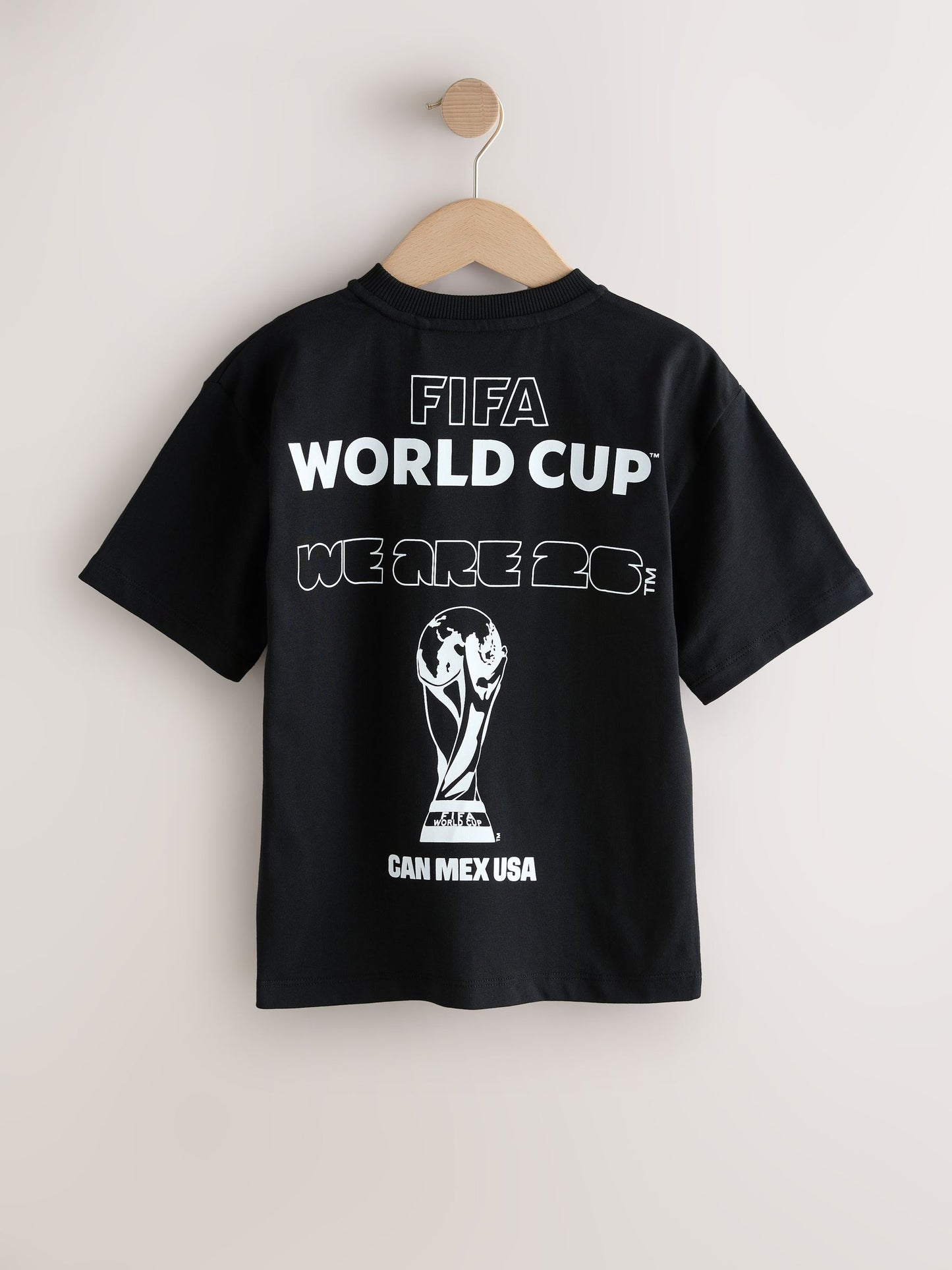 Dsiney Kidz - Black FIFA World Cup Short Sleeve T-Shirt (3-16yrs) image 2
