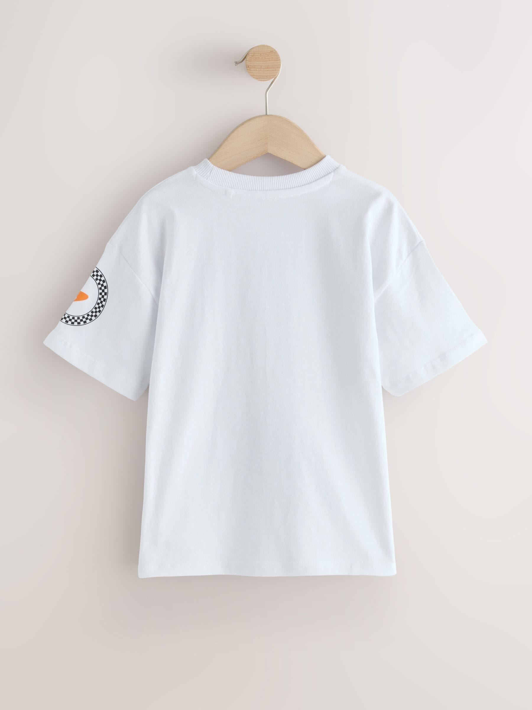 Dsiney Kidz - White McLaren Short Sleeve T-Shirt (3-16yrs) image 2