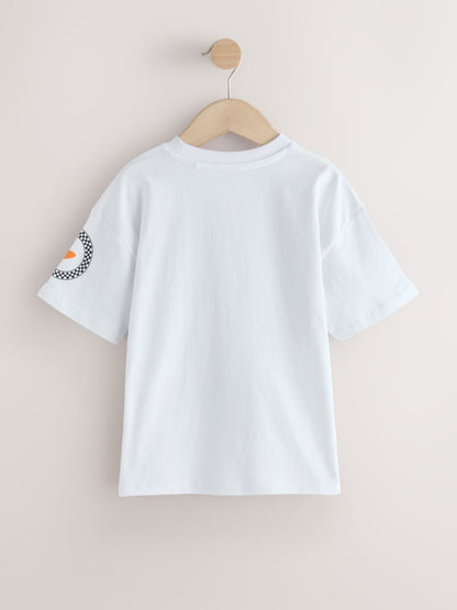 Dsiney Kidz - White McLaren Short Sleeve T-Shirt (3-16yrs) image 2