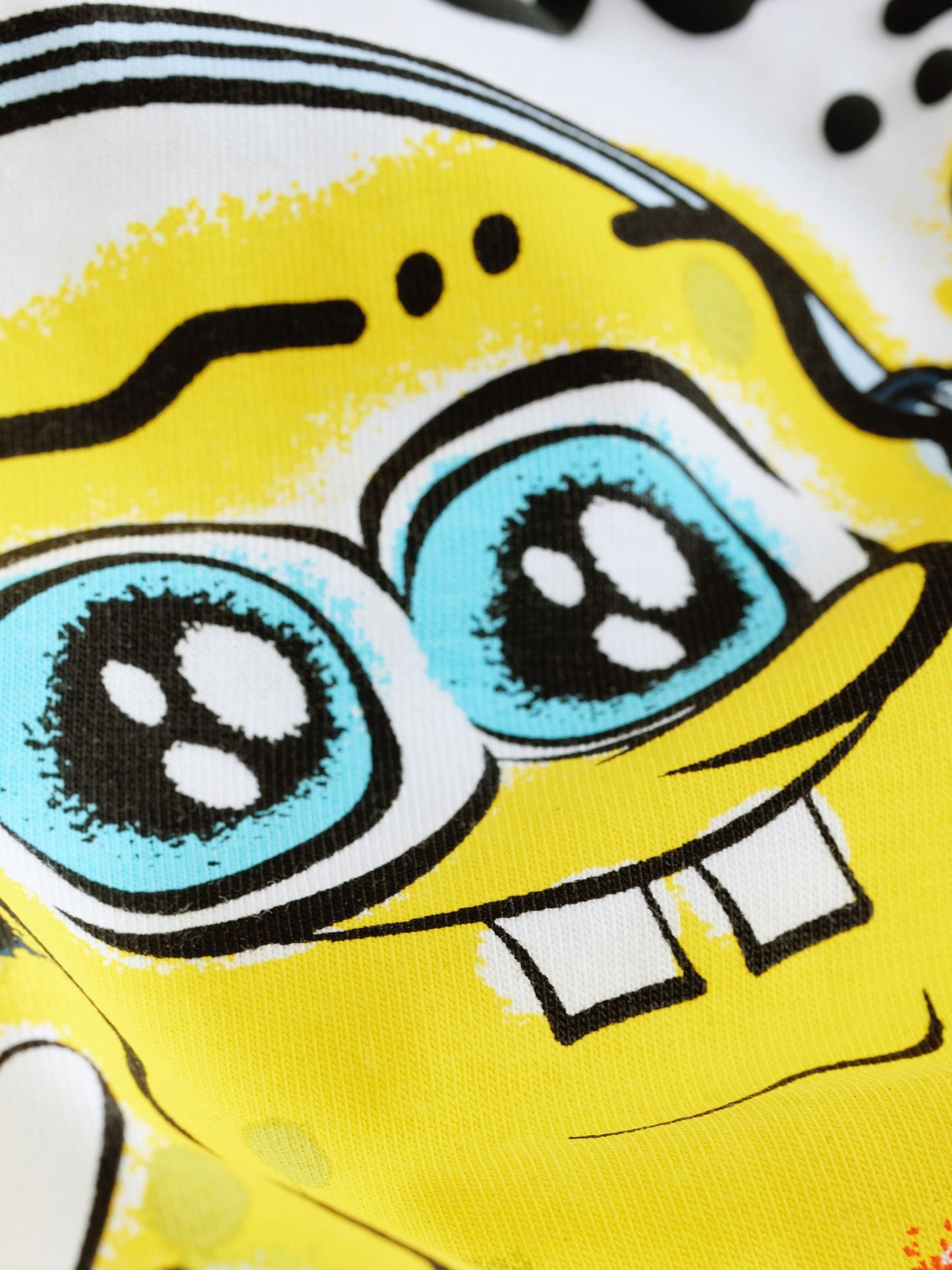 Dsiney Kidz - White Graffiti Spongebob T-Shirt (3-16yrs) image 4
