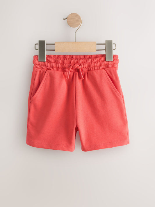 Coral Red Jersey Shorts (3mths-7yrs) image 1