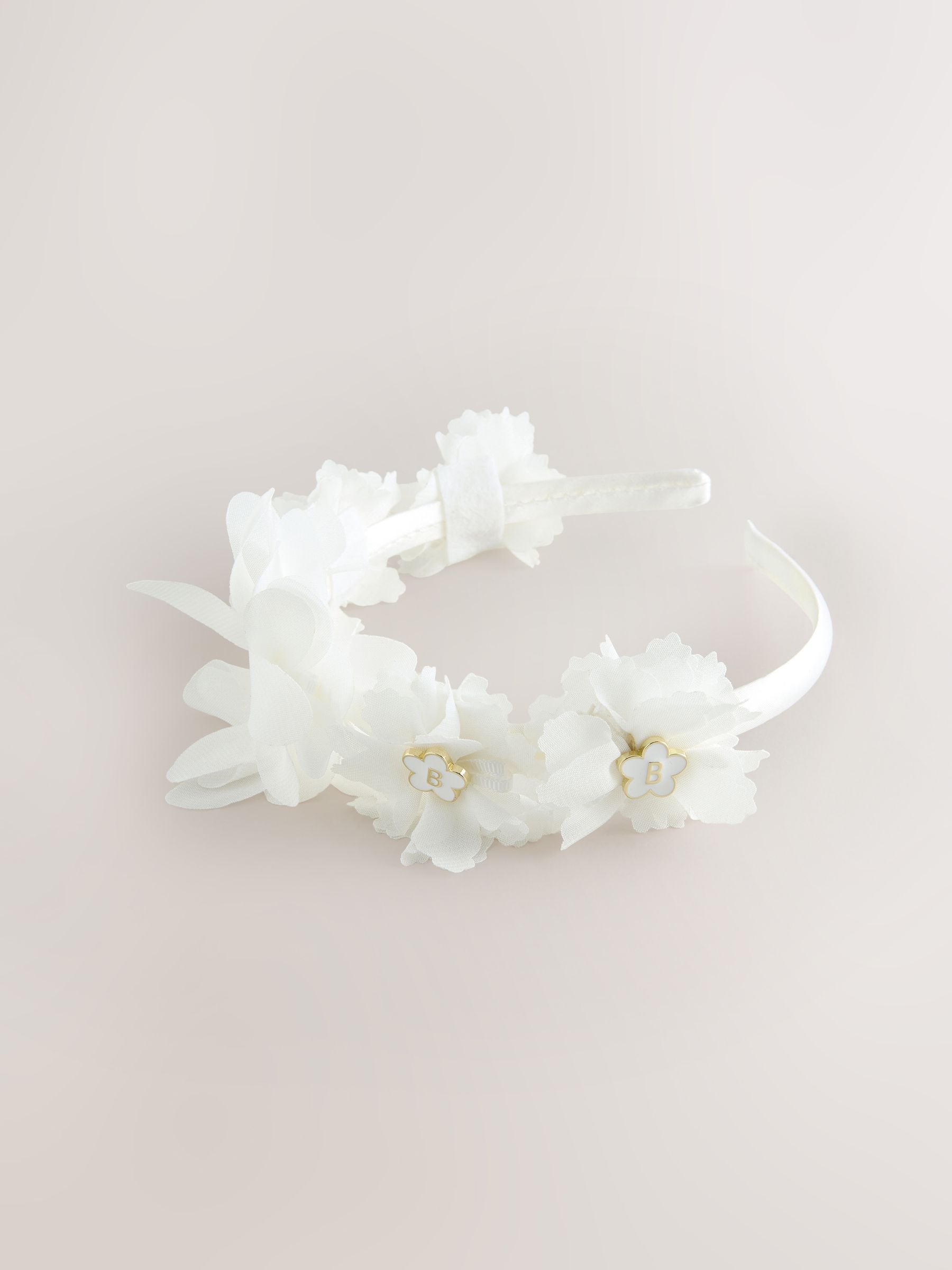 Baker by Ted Baker Flower White Corsage Headbands image 1