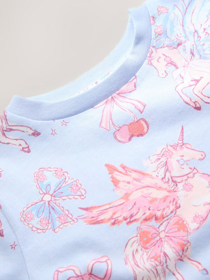 Dsiney Kidz - Blue Unicorn T-Shirt (3-16yrs) image 6