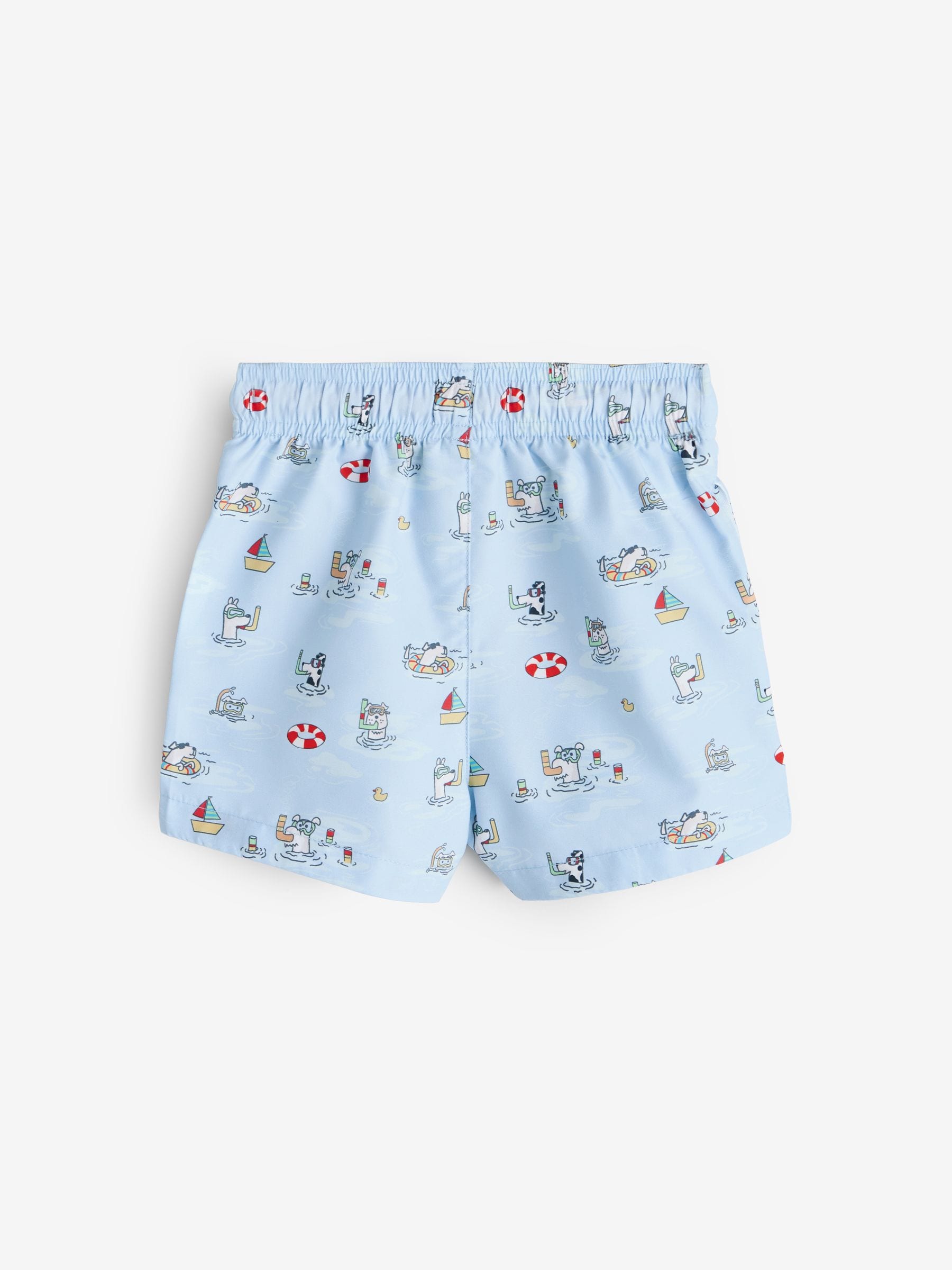 Blue Cath Kidston Swim Shorts (3mths-7yrs) image 3