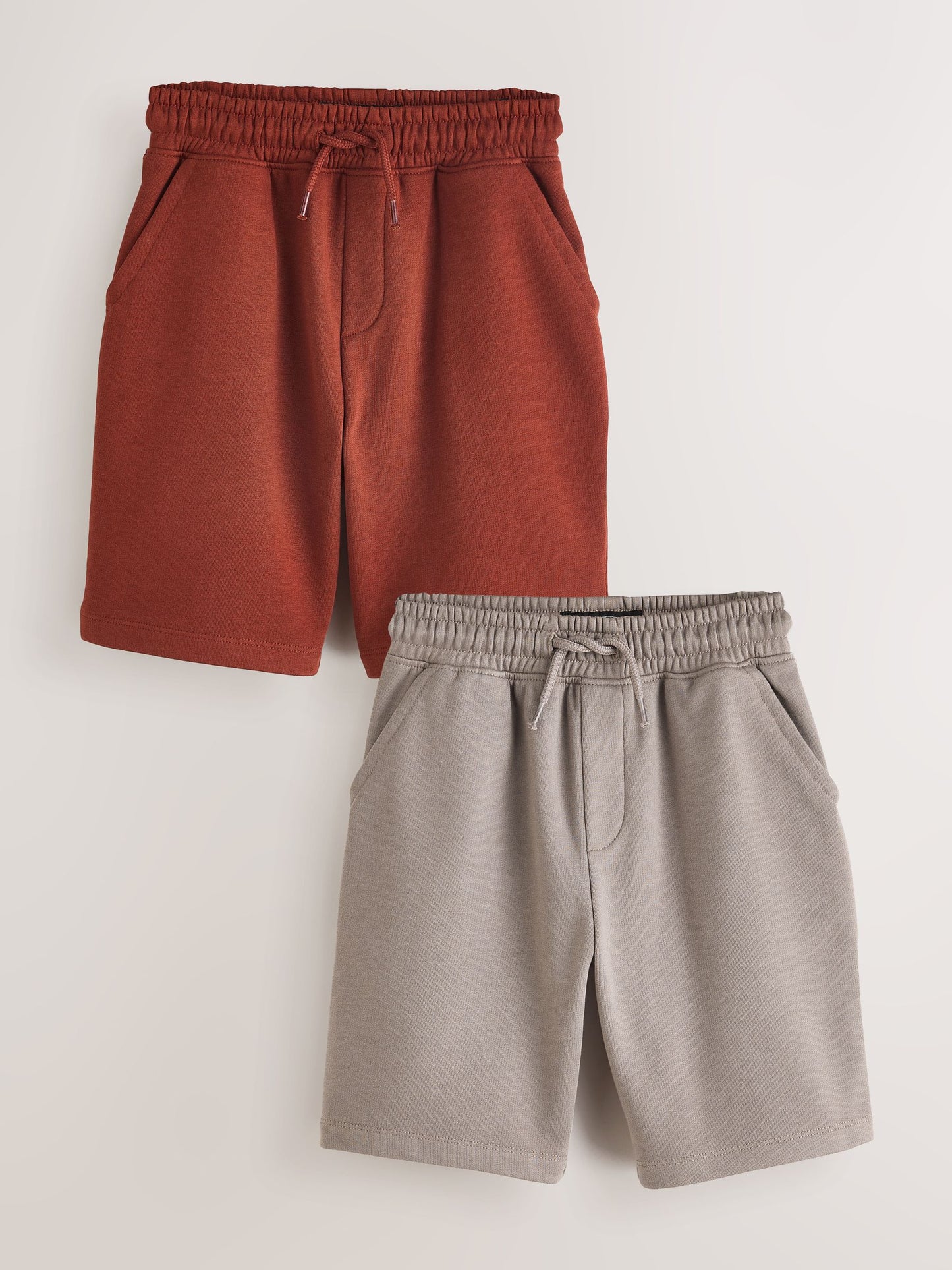 Dsiney Kidz - Rust Brown and Natural Basic Shorts (3-16yrs) image 1