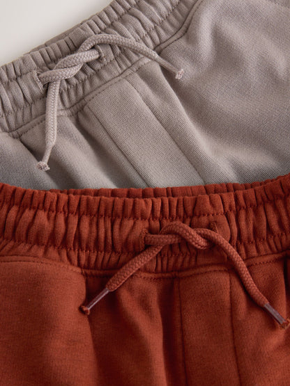 Dsiney Kidz - Rust Brown and Natural Basic Shorts (3-16yrs) image 7