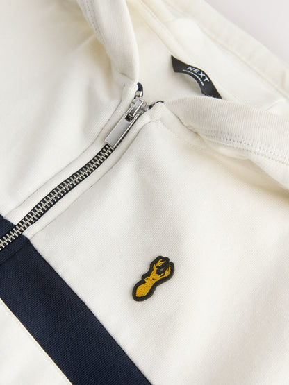 Dsiney Kidz - Navy Colourblock Zip Through Hoodie (3-16yrs) image 3