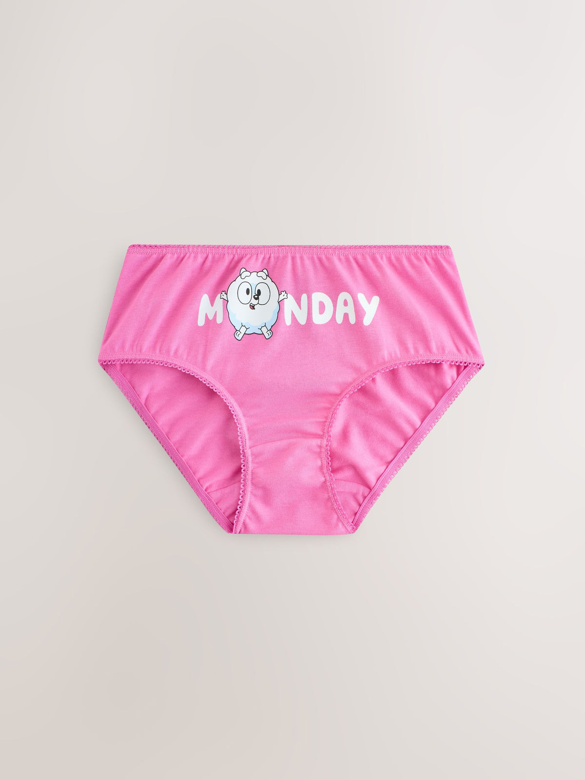 Pink Bluey Days of The Week Briefs 7 Pack (1.5-10yrs) - image 2