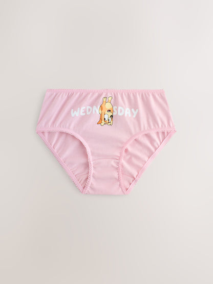 Pink Bluey Days of The Week Briefs 7 Pack (1.5-10yrs) - image 5