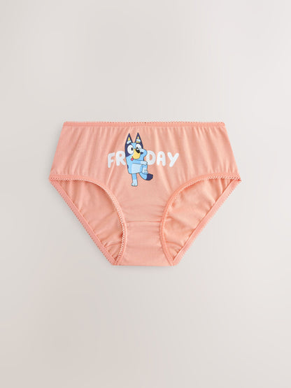 Pink Bluey Days of The Week Briefs 7 Pack (1.5-10yrs) - image 7