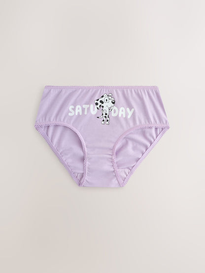 Pink Bluey Days of The Week Briefs 7 Pack (1.5-10yrs) - image 8