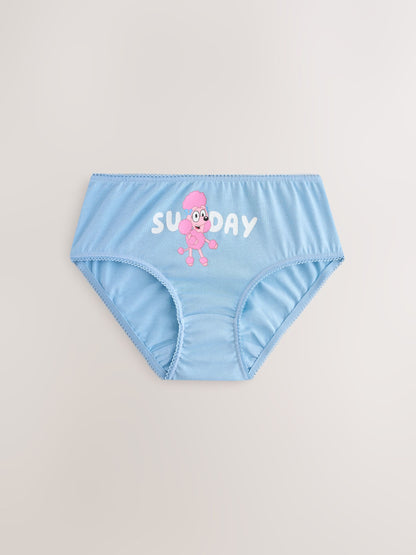 Pink Bluey Days of The Week Briefs 7 Pack (1.5-10yrs) - image 9