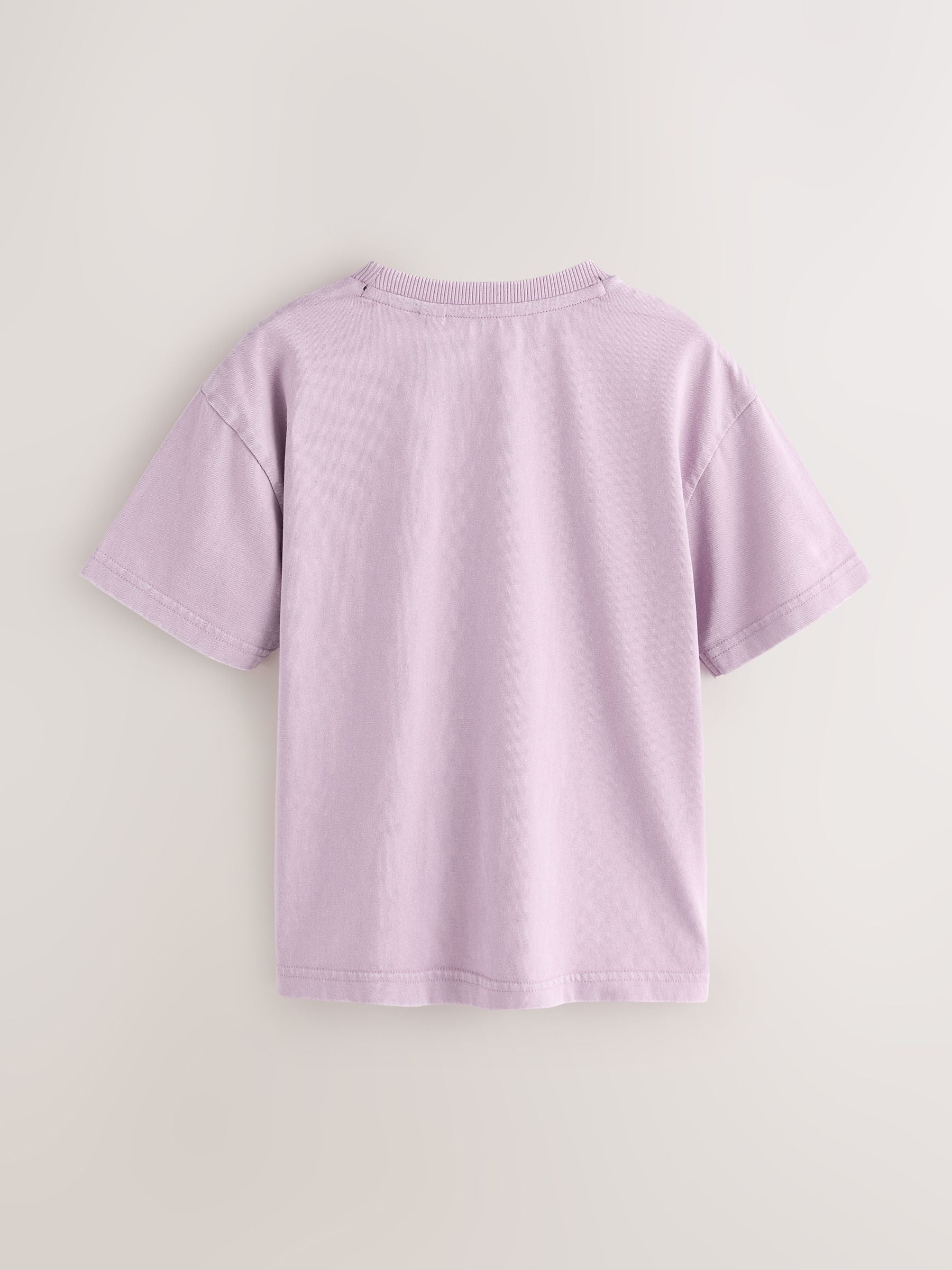 Dsiney Kidz - smALLSAINTS Washed Purple Crew Neck T-Shirts 3 Pack image 3