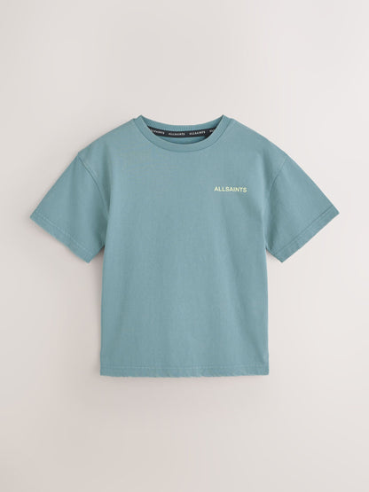 Dsiney Kidz - smALLSAINTS Washed Multi Logo Crew Neck Relaxed T-Shirts 3 Pack image 2