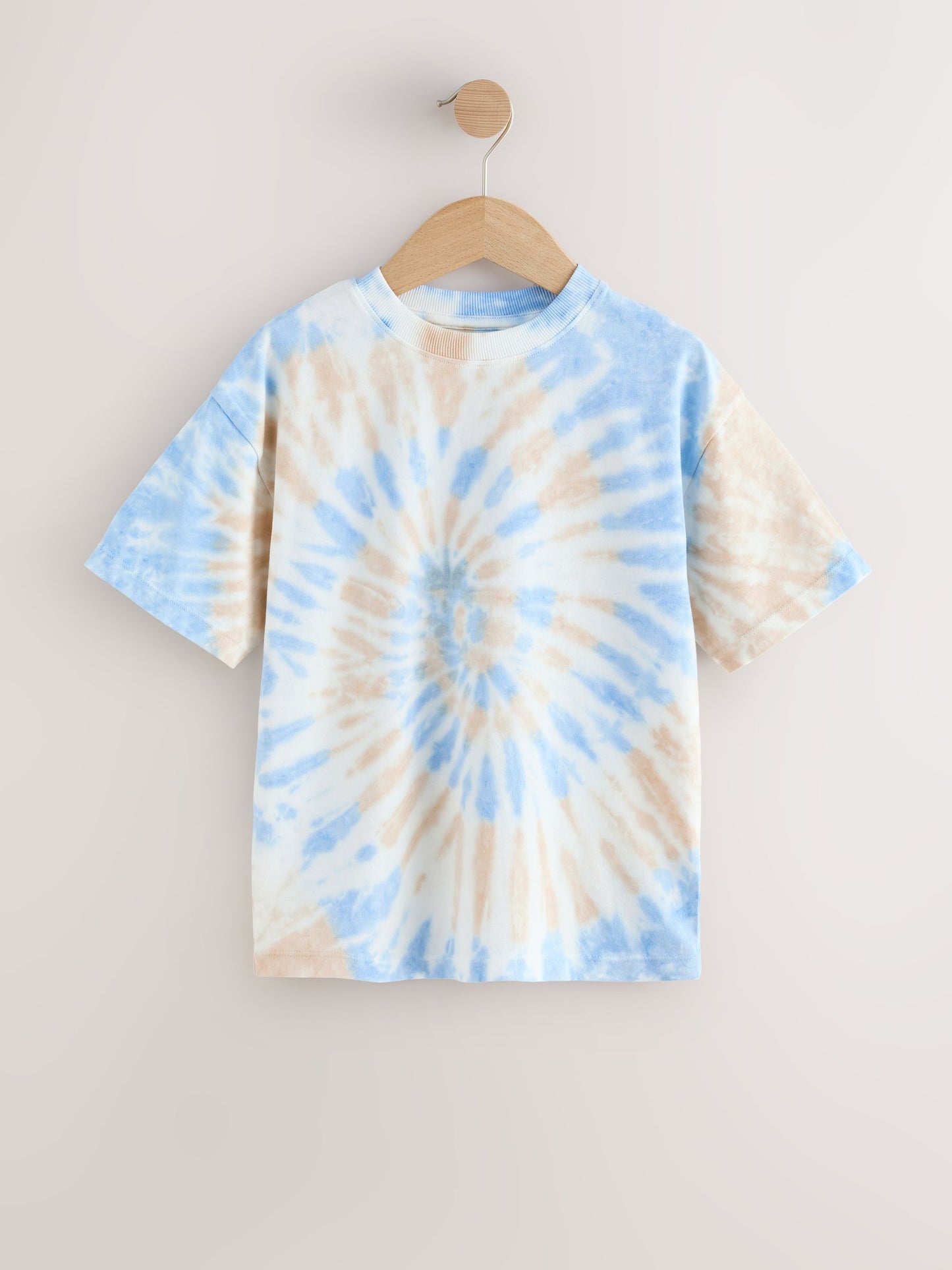Dsiney Kidz - Blue/Yellow Tie-Dye Short Sleeve T-Shirt (3-16yrs) image 5