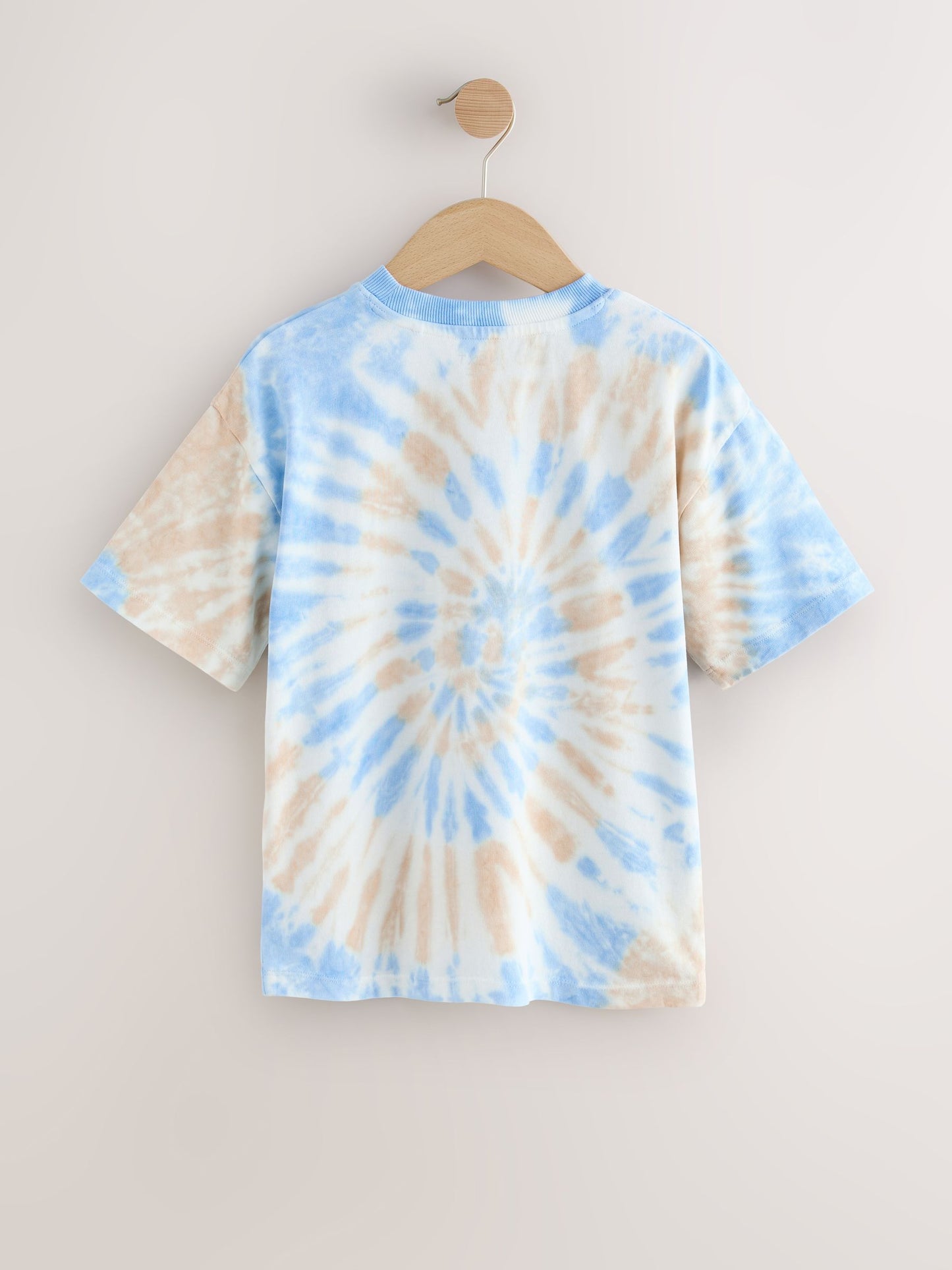Dsiney Kidz - Blue/Yellow Tie-Dye Short Sleeve T-Shirt (3-16yrs) image 6