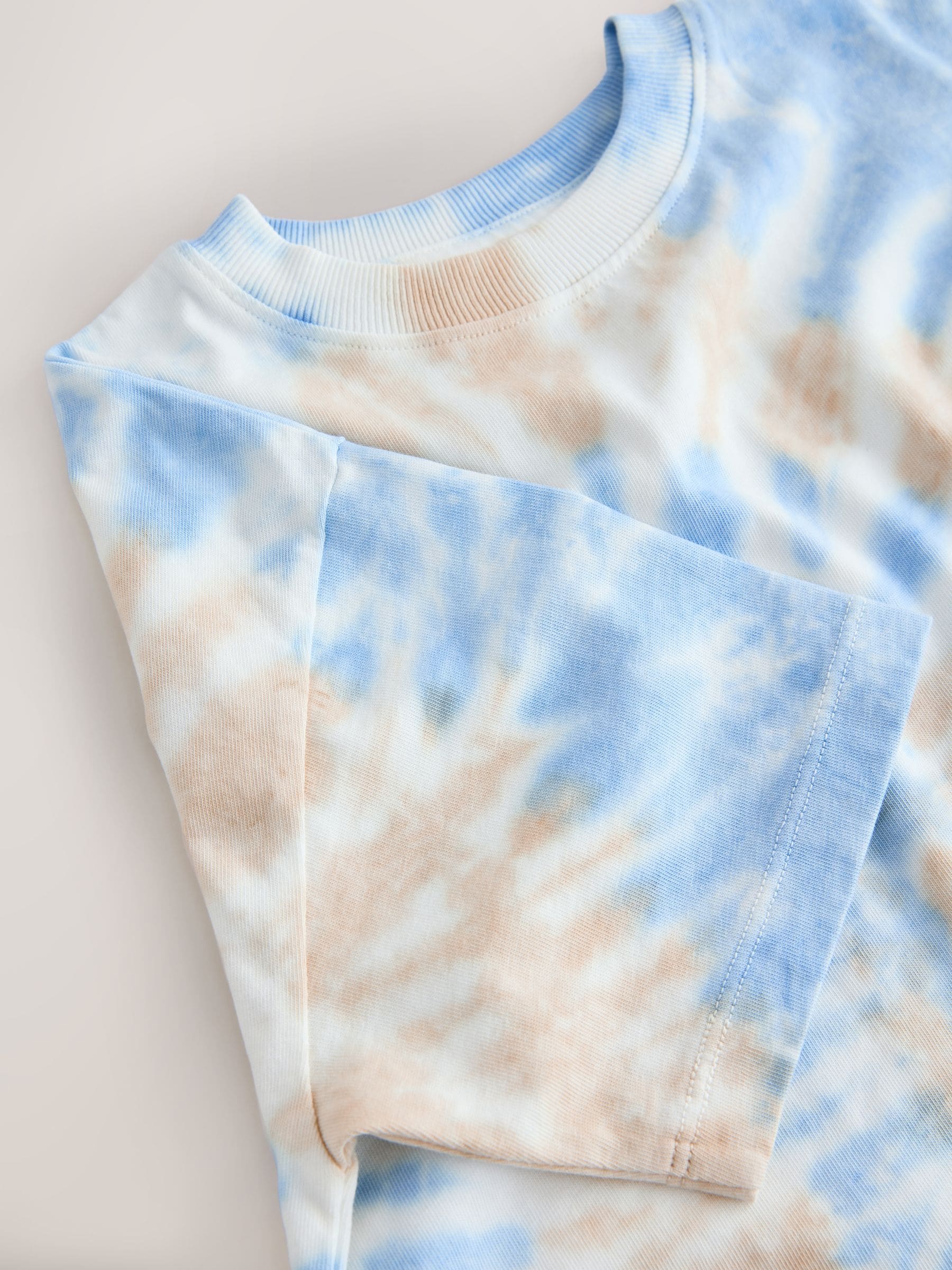 Dsiney Kidz - Blue/Yellow Tie-Dye Short Sleeve T-Shirt (3-16yrs) image 7